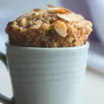 flax muffin in a mug