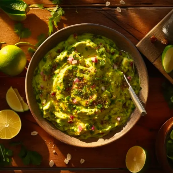 keto avocado salsa in a bowl