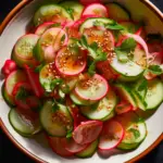 asian cucumber radish salad