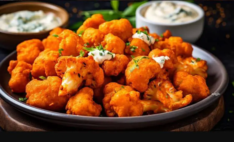 vegan buffalo cauliflower