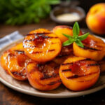 air fryer peaches